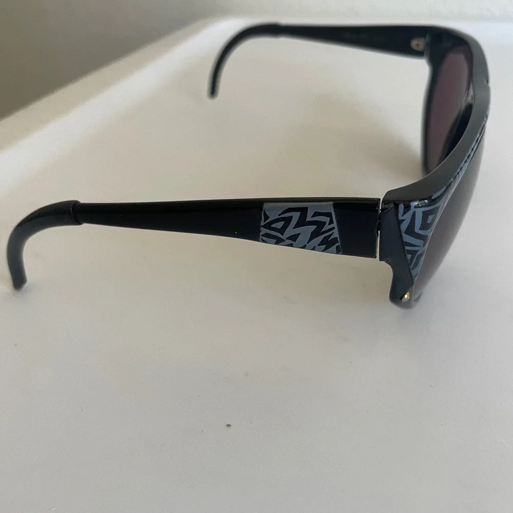 Vintage Glasses Frames Only Britalia Italia Made‎ Italy 234 C-3 Black 80s design